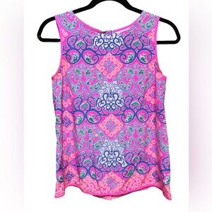 Lilly Pulitzer size XS paisley print  sleeveless‎ top